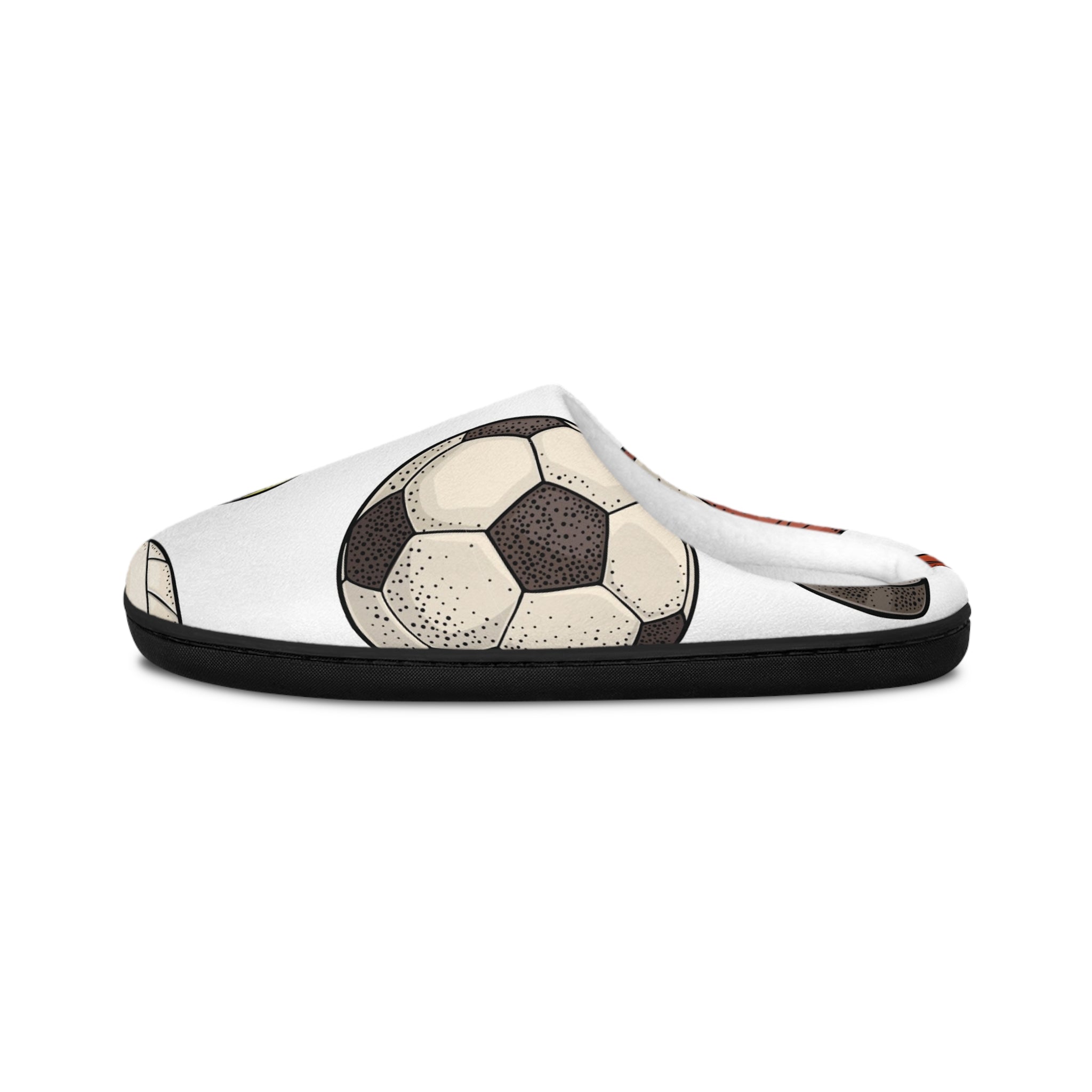 Sporty Women's Indoor Slippers - Cozy Footwear for Athletes and Sports Fans, Gift for Sports Lovers, Fun Slippers for Relaxation, [...]