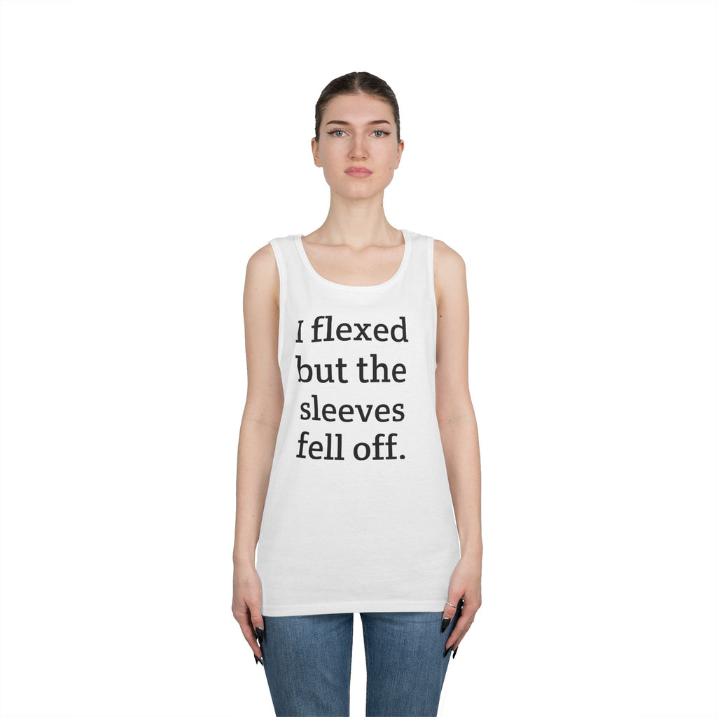 Humorous Fitness Tank Top, Workout Gift, Gym Apparel, Unisex Cotton Top, Summer Fashion