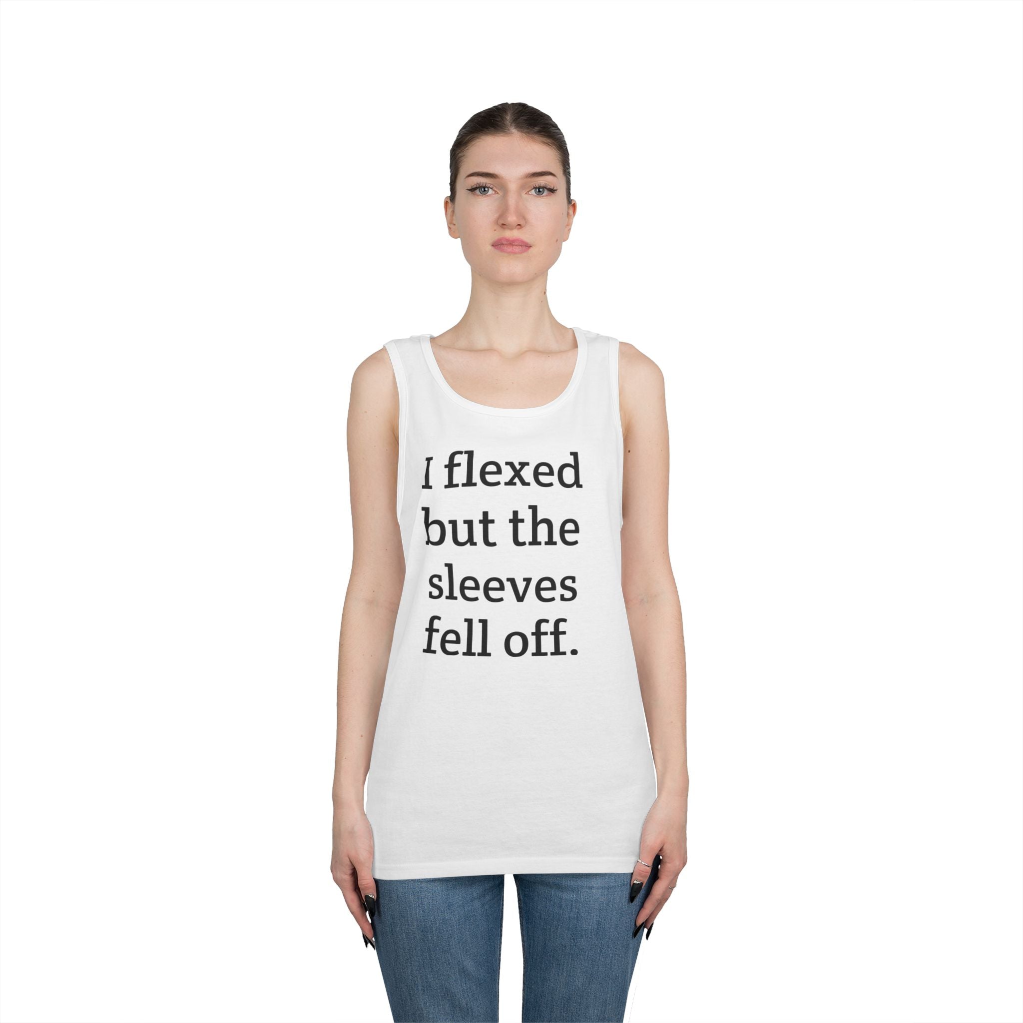 Humorous Fitness Tank Top, Workout Gift, Gym Apparel, Unisex Cotton Top, Summer Fashion