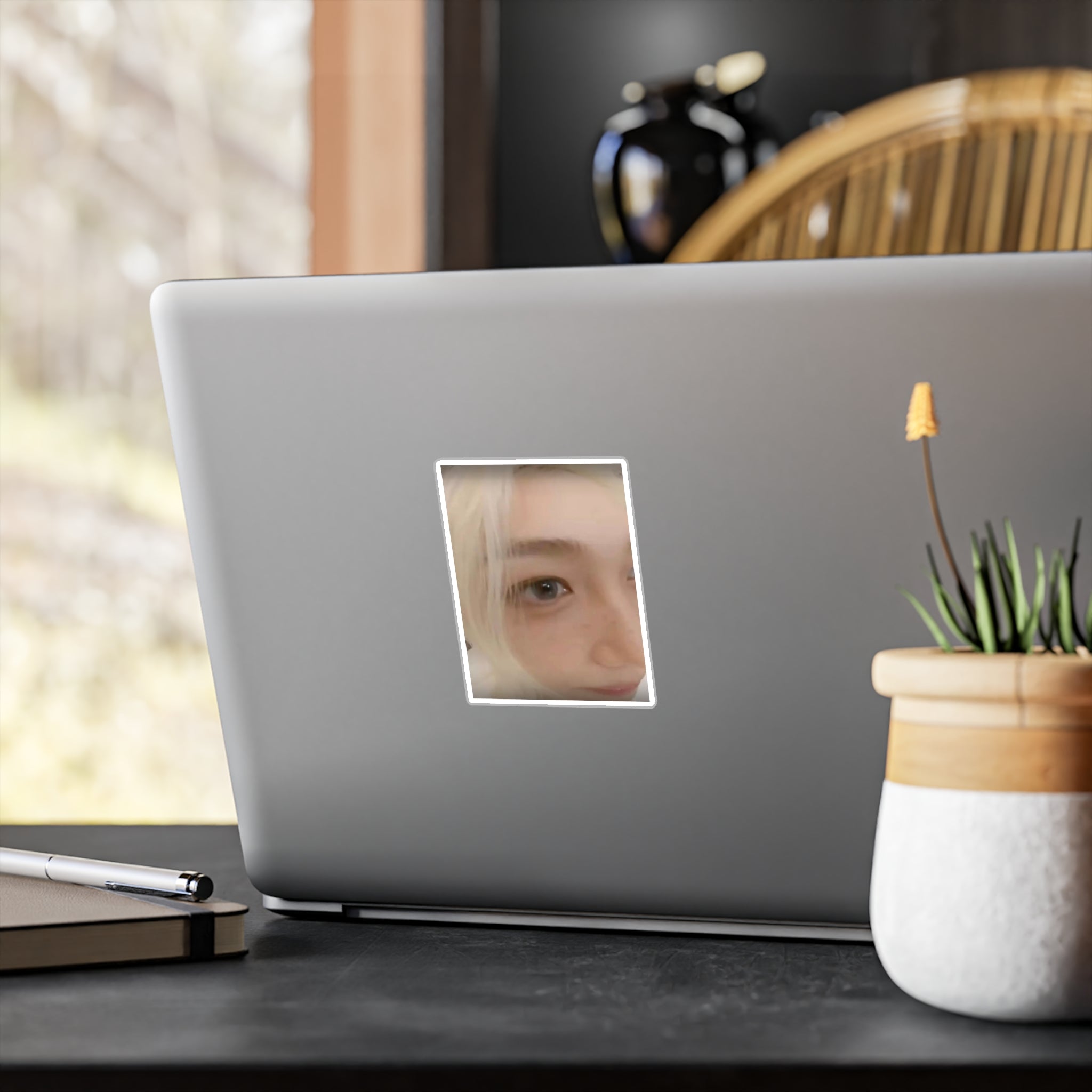 Photo Face Vinyl Sticker — Kiss-Cut Decal