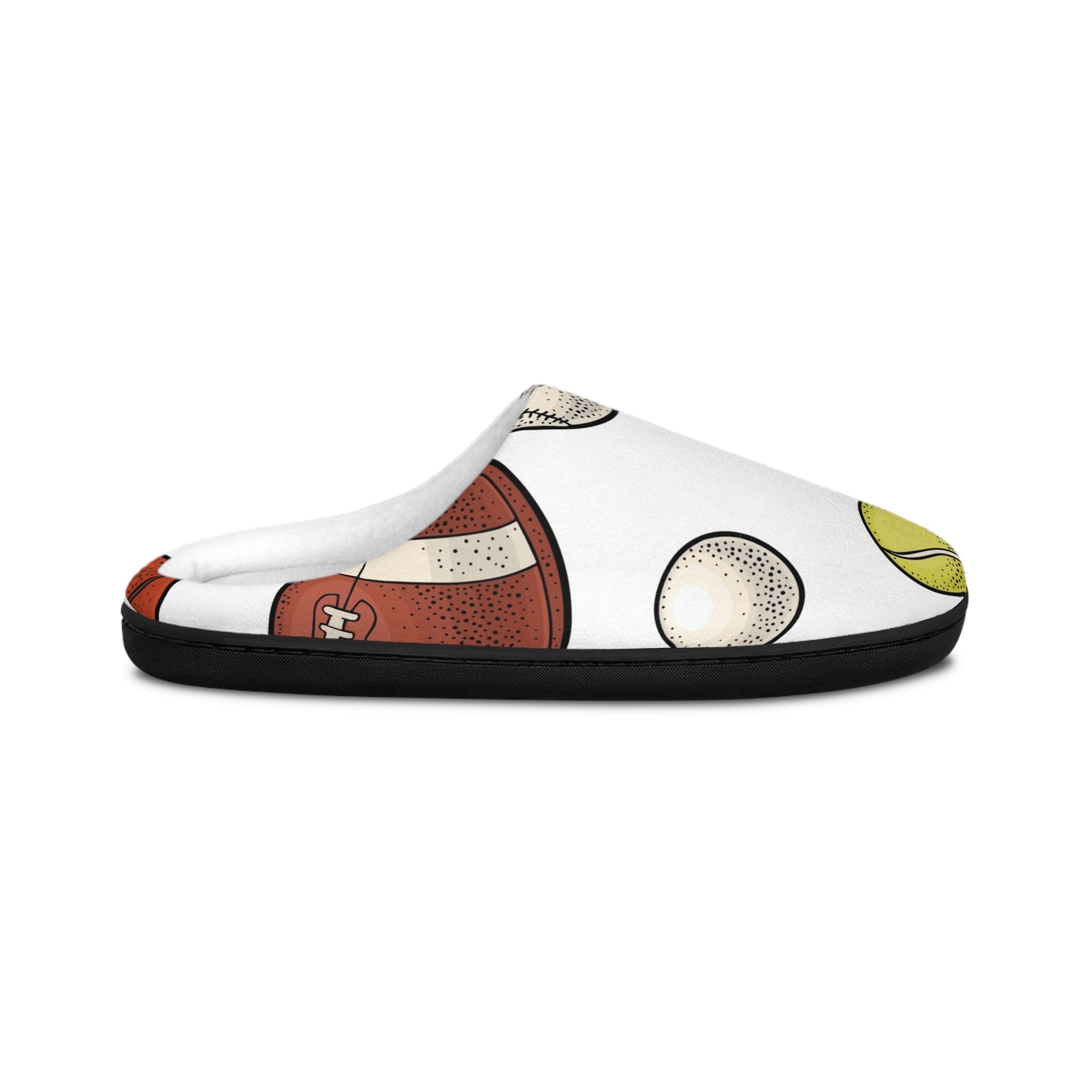 Sporty Women's Indoor Slippers - Cozy Footwear for Athletes and Sports Fans, Gift for Sports Lovers, Fun Slippers for Relaxation, [...]