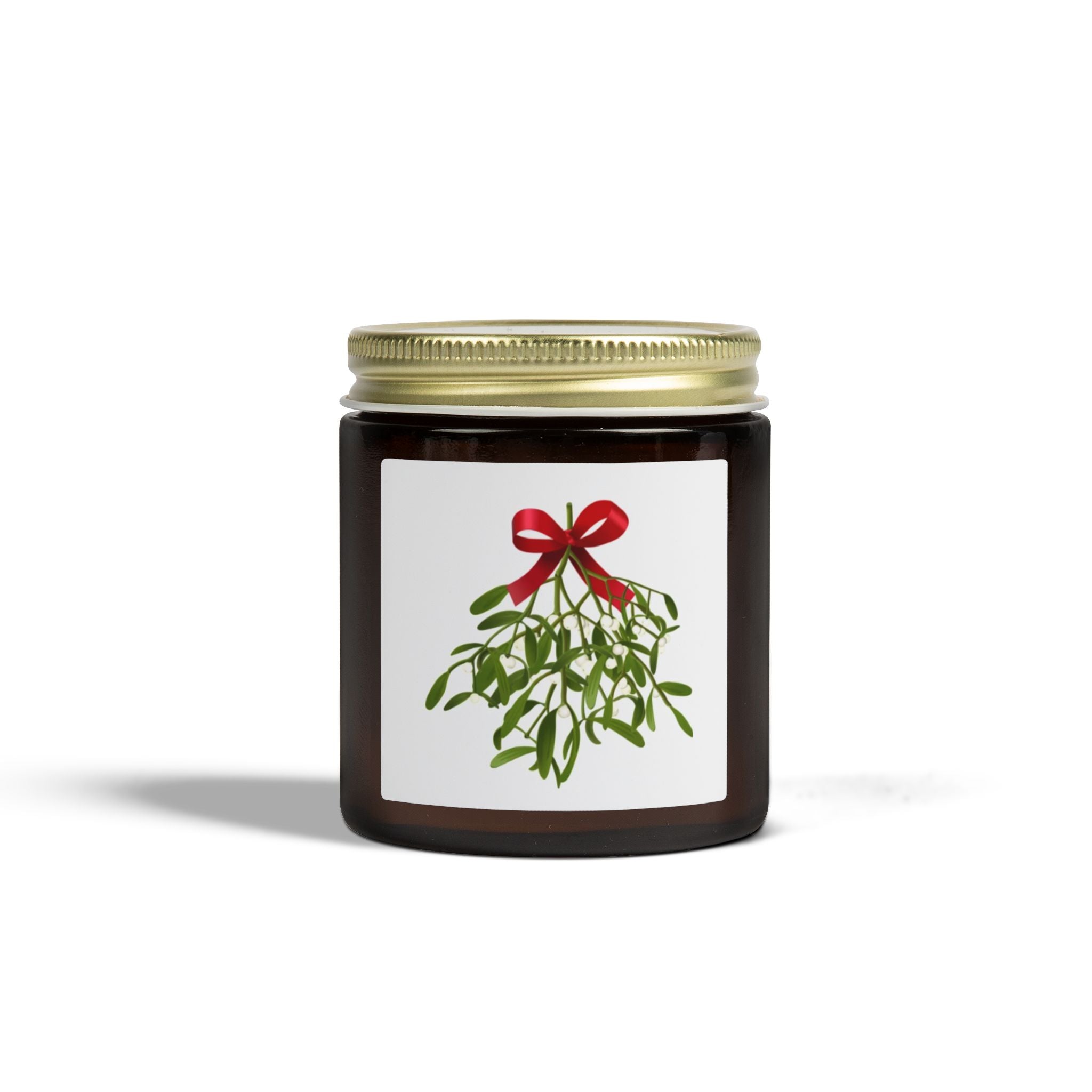 Mistletoe Holiday Scented Candle — Coconut Apricot Wax (4oz or 9oz)