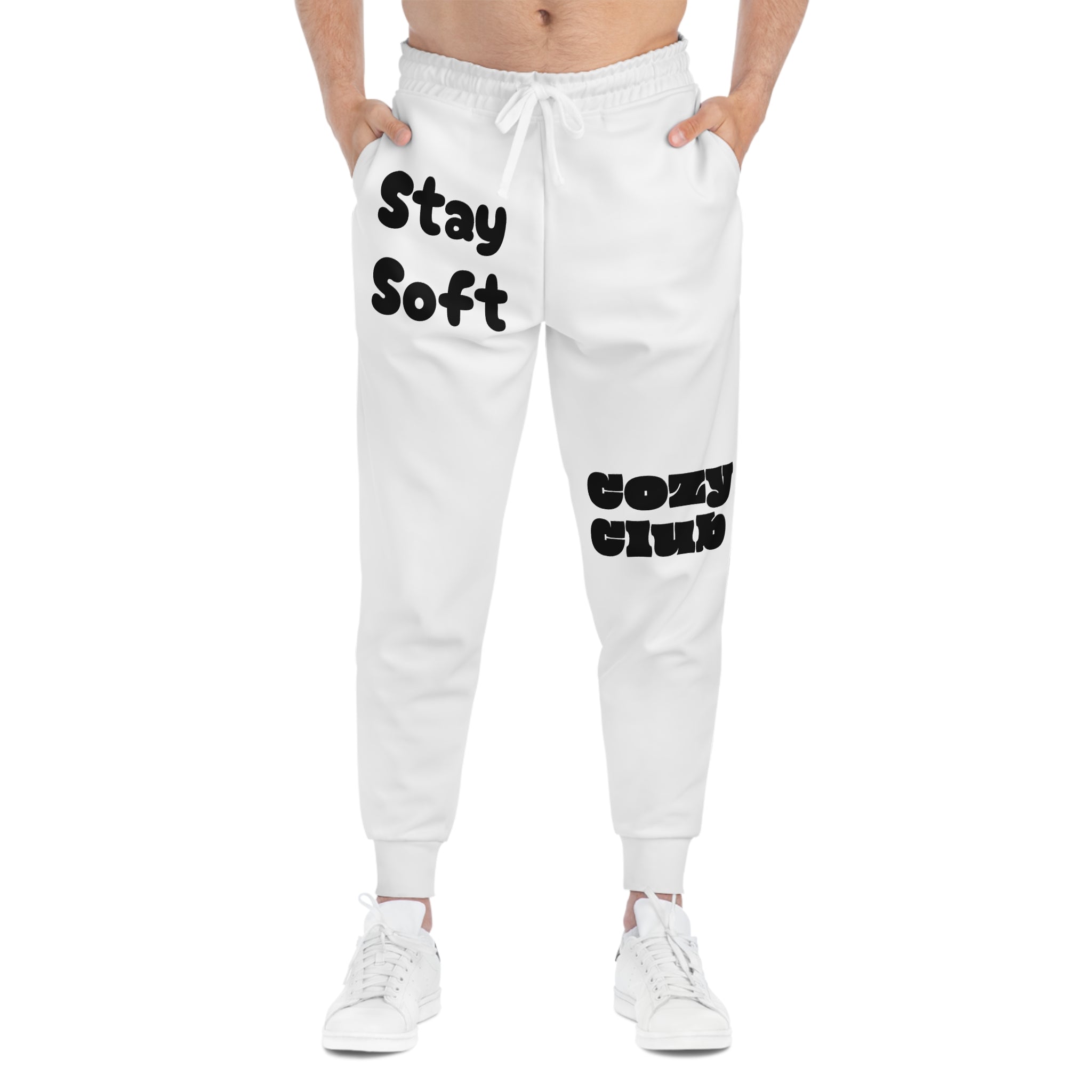 Cozy Athletic Joggers - Stay Soft, Perfect for Lounging, Fitness & Casual Style, Gift for Athleisure Lovers, Comfortable Lounge Pants