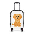 Adorable Dog Print Suitcase for Pet Lovers, Personalized Luggage, Travel Accessory, Gift for Dog Owners, Cute Travel Gear
