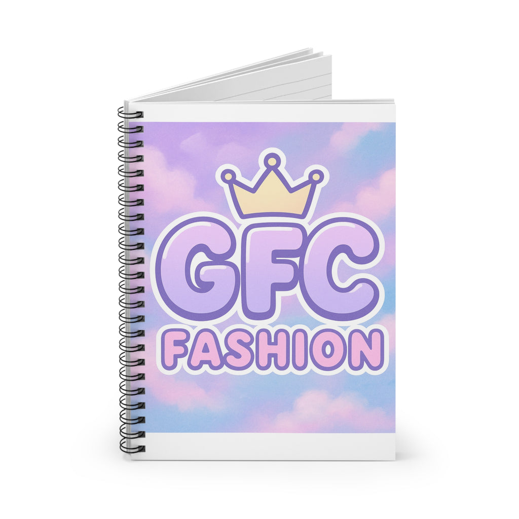 Cute Spiral Notebook for Fashion Lovers, Trendy Journal for Notes, Adorable Stationery for School, Gift for Students, Aesthetic Diary