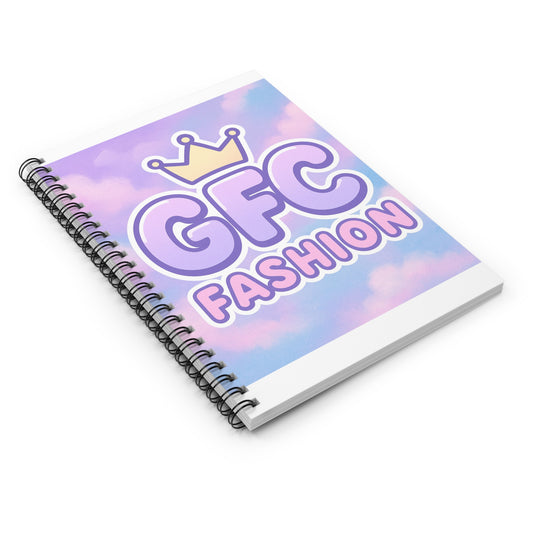 Cute Spiral Notebook for Fashion Lovers, Trendy Journal for Notes, Adorable Stationery for School, Gift for Students, Aesthetic Diary