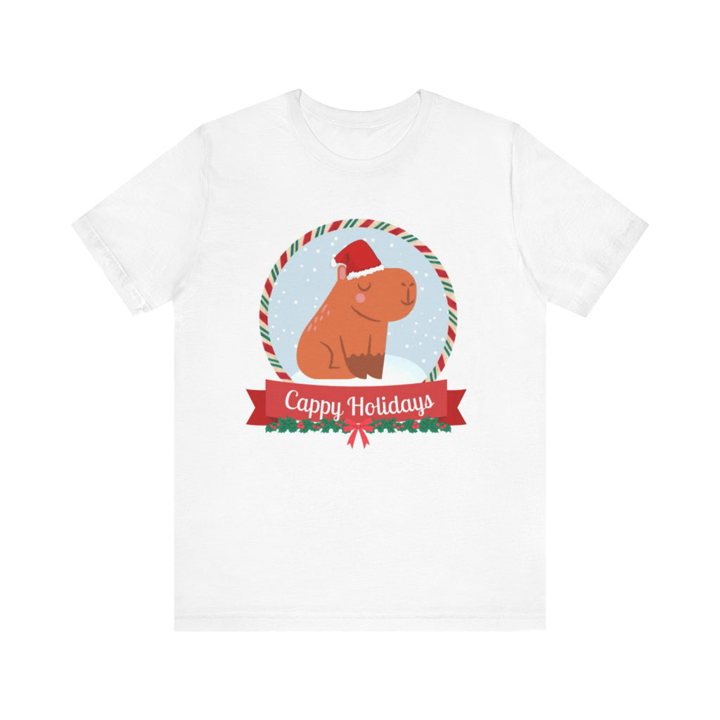 Cappy Holidays Unisex Short Sleeve Tee