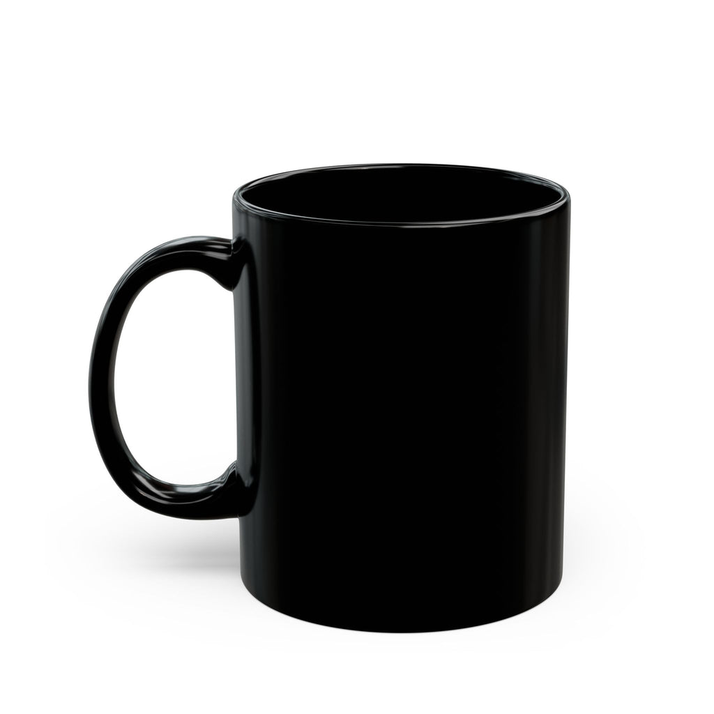 Jesus Cross Black Mug - 11oz & 15oz, Christian Gift for Coffee Lovers, Religious Decor, Inspirational Drinkware, Perfect for Holidays