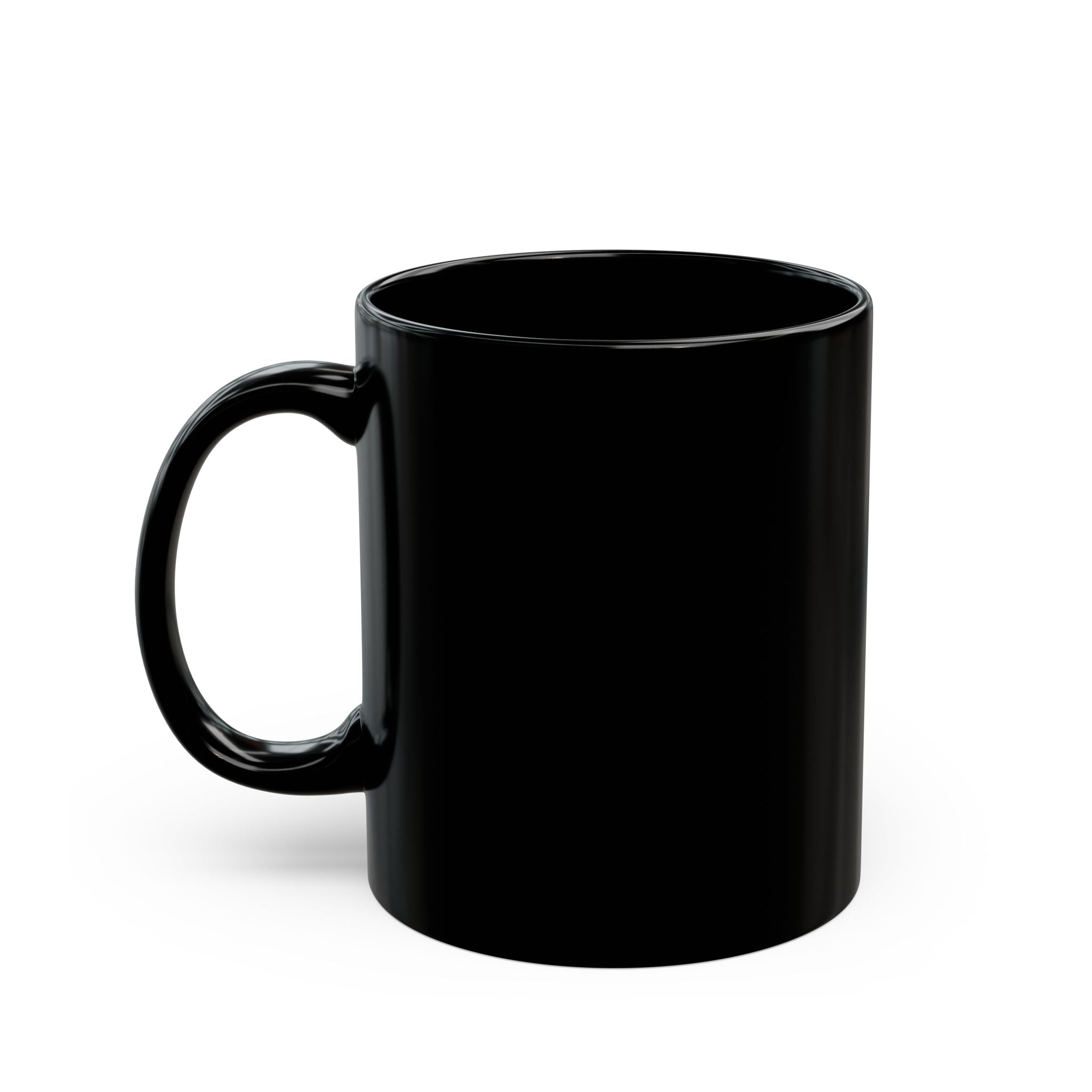 Jesus Cross Black Mug - 11oz & 15oz, Christian Gift for Coffee Lovers, Religious Decor, Inspirational Drinkware, Perfect for Holidays
