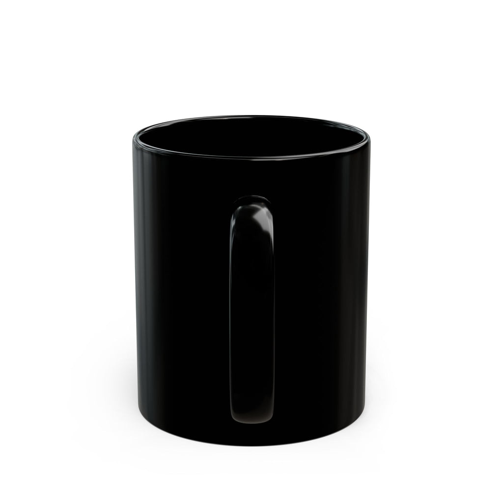 Jesus Cross Black Mug - 11oz & 15oz, Christian Gift for Coffee Lovers, Religious Decor, Inspirational Drinkware, Perfect for Holidays